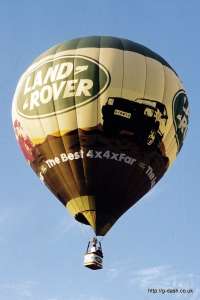G-BWTU hot air balloon. Photograph by Mike Clarke