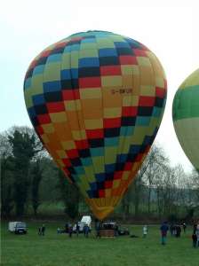 G-BWUK hot air balloon. Photograph by Balloon Spotters Archive