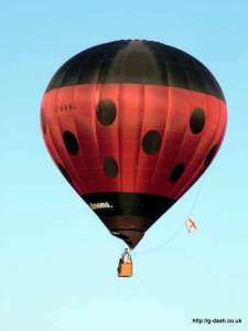G-BWWE hot air balloon. Photograph by Balloon Spotters Archive
