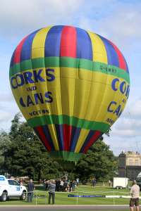 G-BWWY hot air balloon. Photograph by G Bann