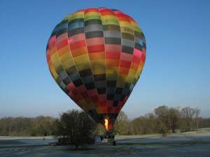 G-BXAD hot air balloon. Photograph by Malcolm White