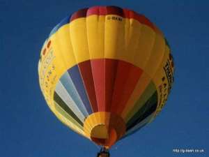 G-BXAI hot air balloon. Photograph by G Duke