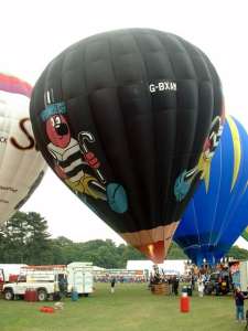 G-BXAM hot air balloon. Photograph by Balloon Spotters Archive