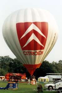G-BXAX hot air balloon. Photograph by Mike Clarke