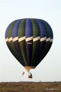 G-BXBA hot air balloon. Photograph by Balloon Spotters Archive