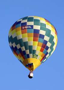 G-BXHL hot air balloon, added to the archive 27 August 2026. Photograph by Richard Gahan
