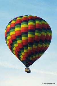 G-BXIC hot air balloon, added to the archive 27 August 2026. Photograph by Mike Clarke