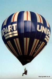 G-BXJH hot air balloon, added to the archive 27 August 2026. Photograph by G Duke