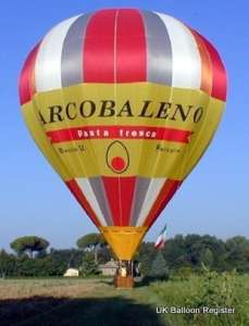 G-BXJP hot air balloon, added to the archive 27 August 2026. Photograph by slowfly.it