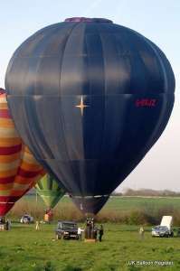 G-BXJZ hot air balloon, added to the archive 27 August 2026. Photograph by Keith Sowter