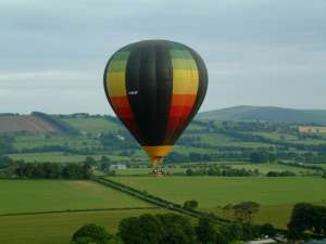 G-BXVF hot air balloon, added to the archive 27 August 2026. Photograph by Malcolm White