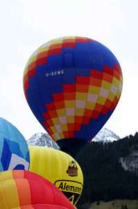 G-BXWG hot air balloon, added to the archive 27 August 2026. Photograph by Bill Teasdale