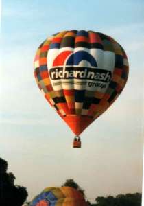 G-BXWY hot air balloon, added to the archive 27 August 2026. Photograph by Paul Coman