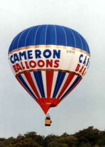 G-BYFB hot air balloon, added to the archive 27 August 2026. Photograph by Paul Coman