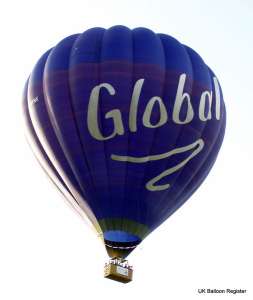 G-BYHX hot air balloon, added to the archive 27 August 2026. Photograph by Charlie Verrall