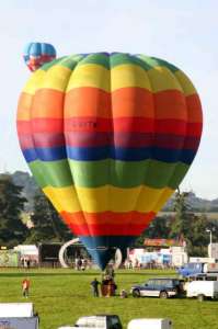 G-BYTW hot air balloon, added to the archive 27 August 2026. Photograph by Bill Teasdale