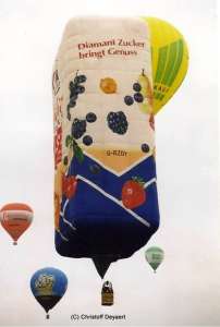 G-BZDY hot air balloon, added to the archive 27 August 2026. Photograph by Christoff Deyaert
