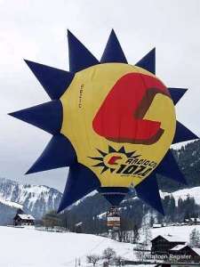 G-BZIC hot air balloon, added to the archive 27 August 2026. Photograph by Swedish Balloon Federation