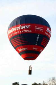 G-BZIH hot air balloon, added to the archive 27 August 2026. Photograph by Bill Teasdale