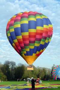 G-BZIK hot air balloon, added to the archive 27 August 2026. Photograph by Keith Sowter