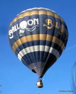 G-BZJH hot air balloon, added to the archive 27 August 2026. Photograph by Trev Read