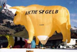 G-BZOH hot air balloon, added to the archive 27 August 2026. Photograph by Bill Teasdale