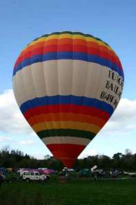 G-BZPT hot air balloon, added to the archive 27 August 2026. Photograph by Bill Teasdale