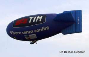 G-BZUR hot air balloon, added to the archive 27 August 2026. Photograph by slowfly.it