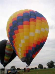 G-CBFY hot air balloon, added to the archive 27 August 2026. Photograph by Mark Stelling