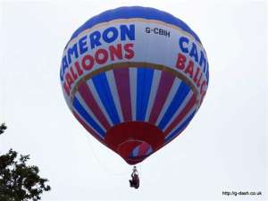 G-CBIH hot air balloon, added to the archive 27 August 2026. Photograph by Matt Cleaves