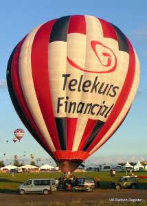 G-CCBV hot air balloon, added to the archive 27 August 2026. Photograph by K Boon
