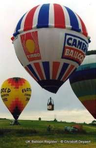 G-CCCX hot air balloon, added to the archive 27 August 2026. Photograph by Christoff Deyaert