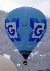 G-CCNN hot air balloon, added to the archive 27 August 2026. Photograph by Richard Gahan