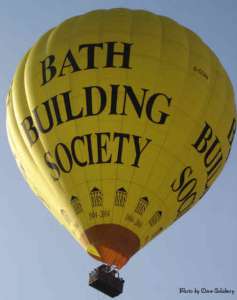 G-CCRH hot air balloon, added to the archive 27 August 2026. Photograph by Dave Salisbury