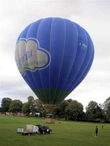 G-CCUE hot air balloon, added to the archive 27 August 2026. Photograph by Mark Stelling
