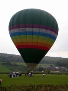 G-CDDV hot air balloon, added to the archive 27 August 2026. Photograph by Mark Stelling