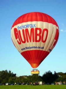 G-CDHK hot air balloon, added to the archive 27 August 2026. Photograph by Paul Coman