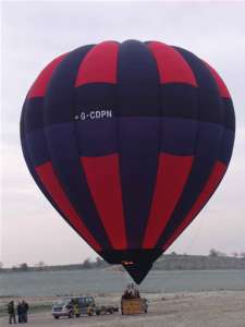 G-CDPN hot air balloon, added to the archive 27 August 2026. Photograph by UltraMagic Balloons