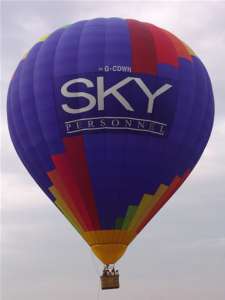 G-CDWN hot air balloon, added to the archive 27 August 2026. Photograph by UltraMagic Balloons