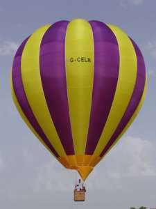 G-CELN hot air balloon, added to the archive 27 August 2026. Photograph by UltraMagic Balloons