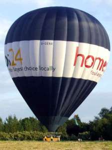 G-CENX hot air balloon, added to the archive 27 August 2026. Photograph by Mike Burdett