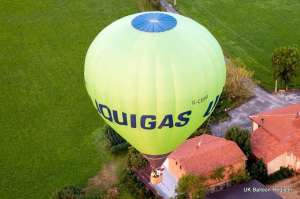 G-CEPU hot air balloon, added to the archive 7 September 2026. Photograph by Paul Dopson