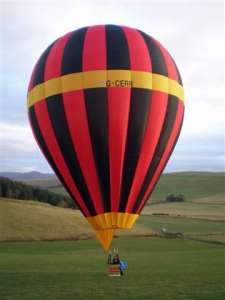 G-CERR hot air balloon, added to the archive 27 August 2026. Photograph by Mark Stelling