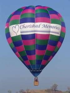 G-CEWU hot air balloon, added to the archive 27 August 2026. Photograph by UltraMagic Balloons