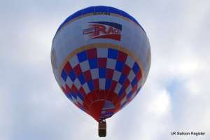 G-CFNB hot air balloon, added to the archive 27 August 2026. Photograph by Kevin Boon