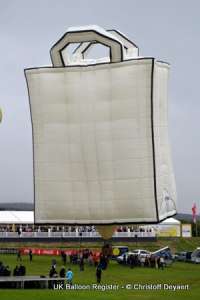 G-CFOP hot air balloon, added to the archive 27 August 2026. Photograph by Christoff Deyaert