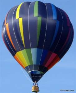 G-CGIH hot air balloon, added to the archive 27 August 2026. Photograph by JEM Ballooning