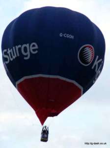 G-CGOH hot air balloon, added to the archive 27 August 2026. Photograph by Paul Coman