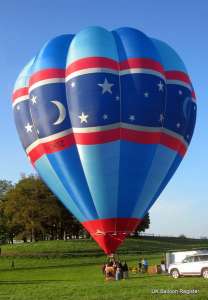 G-CHDZ hot air balloon, added to the archive 27 August 2026. Photograph by Trevor Read