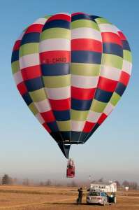 G-CHND hot air balloon, added to the archive 27 August 2026. Photograph by Paul Dopson
